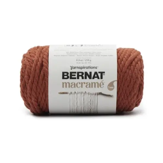 Bernat&reg; Macram&eacute;&trade; Yarn Burnt Orange {1}