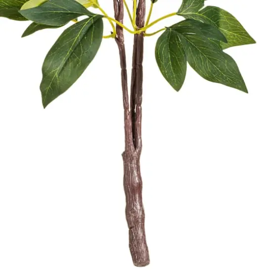 Artificial Red Peony Bush {6}