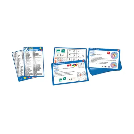 Junior Learning&reg; 50 Dice Activities {3}