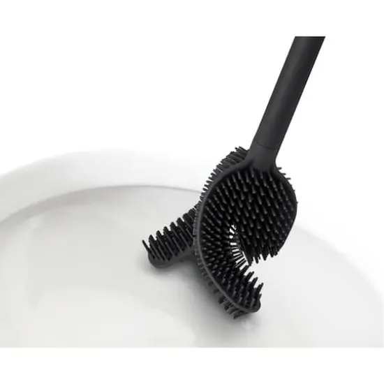 Joseph Joseph Flex 360 Advanced Toilet Brush with Matt Black Finish {5}