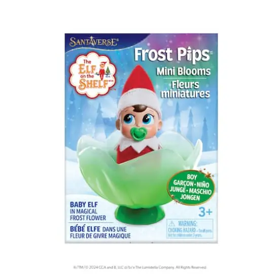 The Elf on the Shelf&reg; Frost Pips&trade; Mini Blooms Blue Eyed Boy Elf Baby {8}