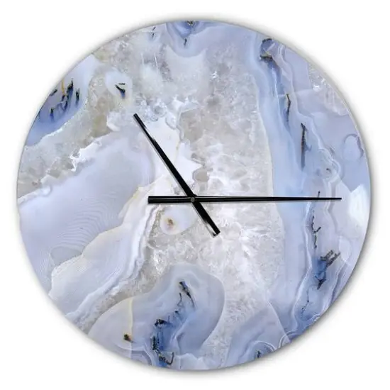 Designart Agate Stone Wall Clock {1}