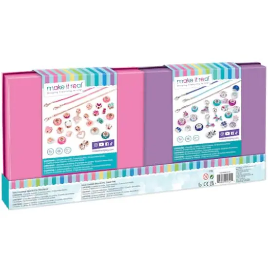 Make It Real&trade; 2-In-1 True Blue & Think Pink Halo Charms Kit {9}