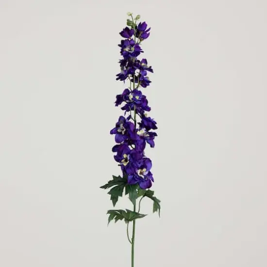 39" Blue Delphinium Flower Stems, 3ct. {9}