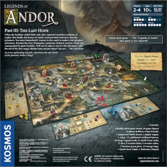 Thames & Kosmos Legends of Andor: Part III The Last Hope Game {3}
