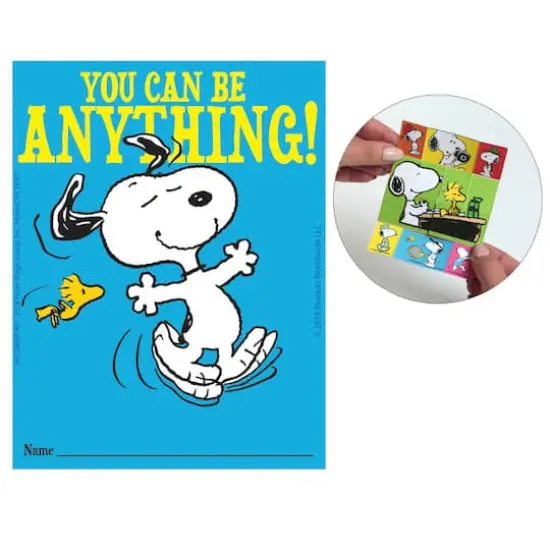 Eureka&reg; Peanuts&reg; Fidget Folders, 6 Packs of 16 {3}