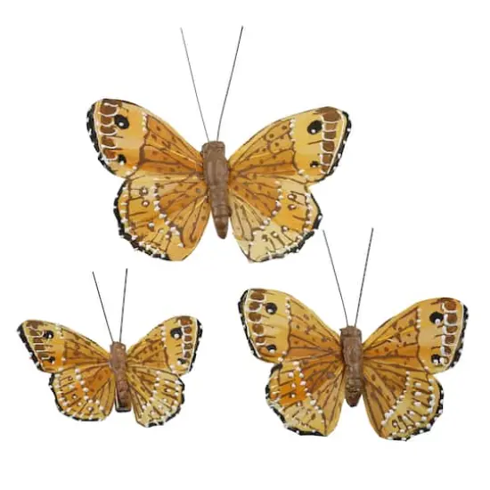 Butterfly Embellishments, 3ct. by Ashland&reg; Gold {1}