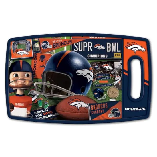 NFL Retro Series Cutting BoardDenver Broncos {1}
