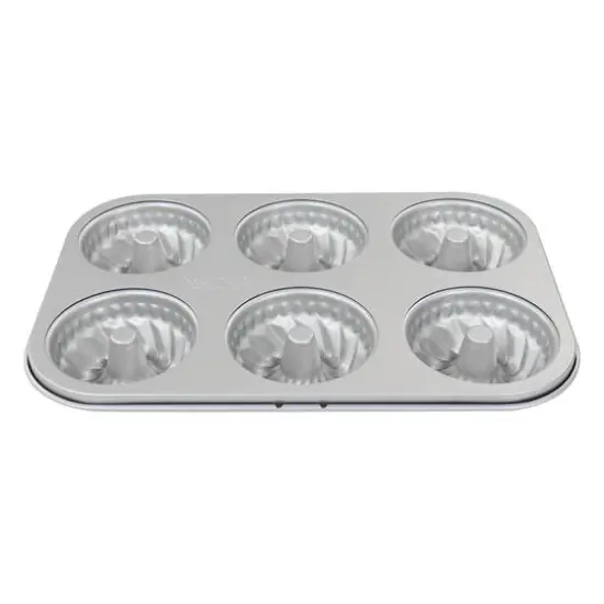 Martha Stewart 6-Cup Carbon Steel Doughnut Pan {1}