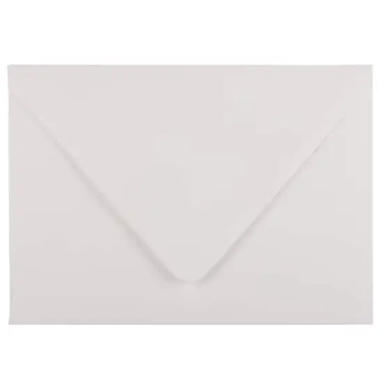 JAM Paper White A7 Invitation Envelopes with Euro Flap, 50ct. {1}