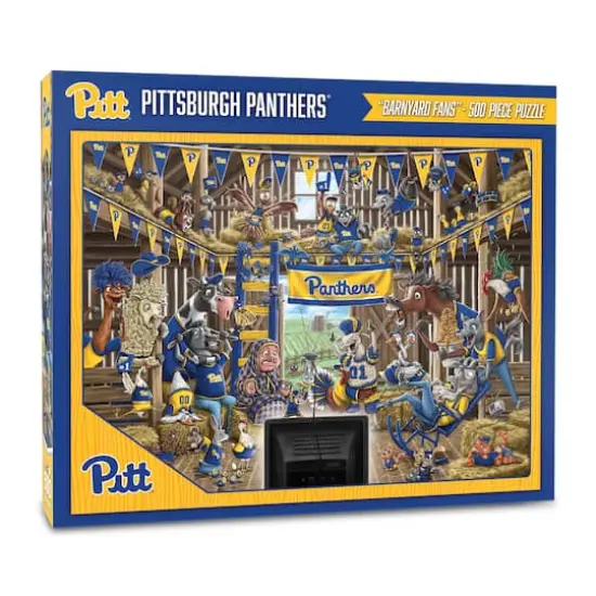 College Barnyard Fans 500 Piece Puzzle Pittsburgh Panthers {1}