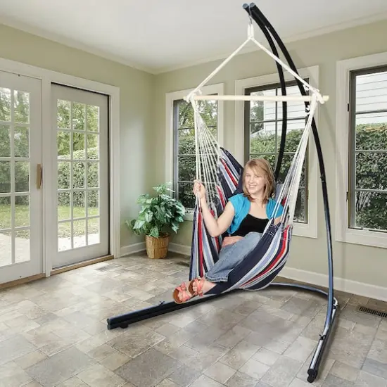 Sorbus Arc Hammock Chair Stand Frame {3}
