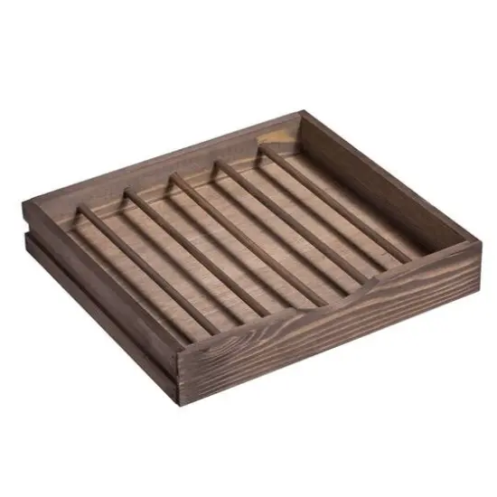 NEX&trade; 36-Pod Dark Brown Wood K-Cup Coffee Pods Holder {4}