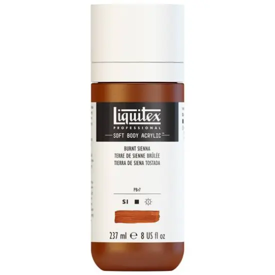 Liquitex&reg; Professional Soft Body Acrylic Color, 8oz. Burnt Sienna {9}