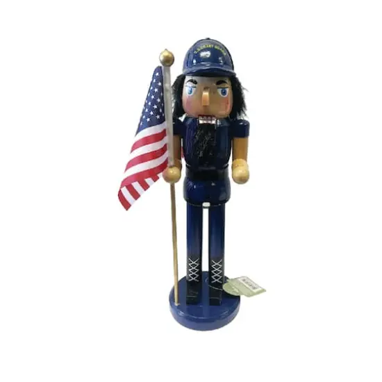 Santa's Workshop 14" Coast Guard with Flag Nutcracker {1}