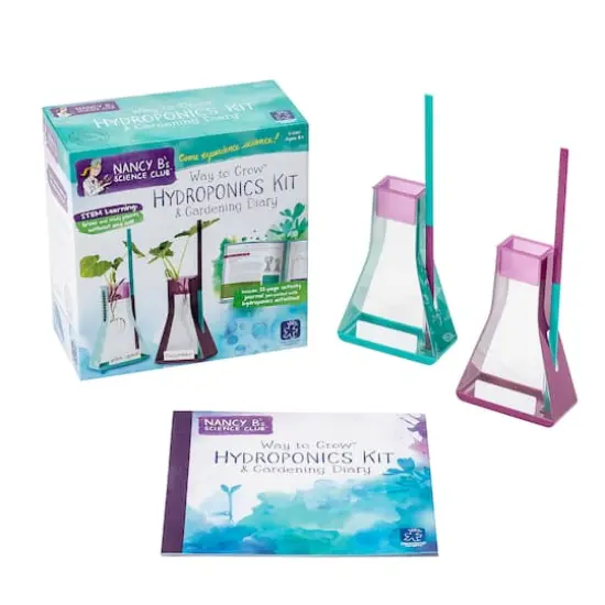 Educational Insights Nancy B's Science Club Way to Grow Hydroponics Kit & Gardening Diary {1}