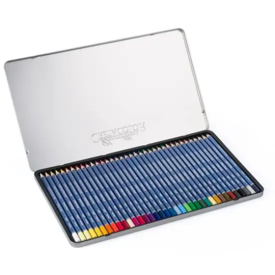 Cretacolor Marino 36 Color Lightfast Watercolor Pencil Tin {6}