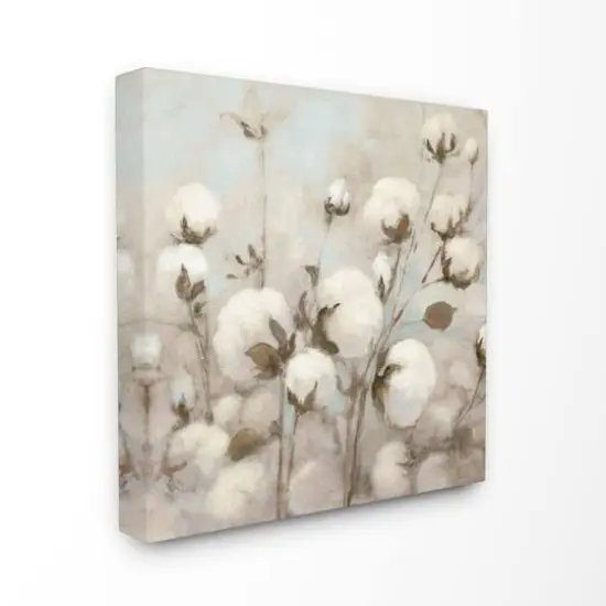 Stupell Industries Cotton Blossoms Canvas Wall Art {1}