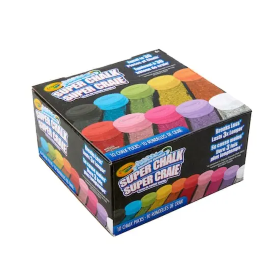 Crayola&reg; Super Chalk, 10ct. {8}