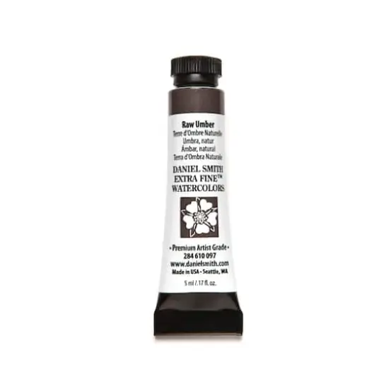 Daniel Smith Extra Fine&trade; Watercolor, 5mL Raw Umber {1}
