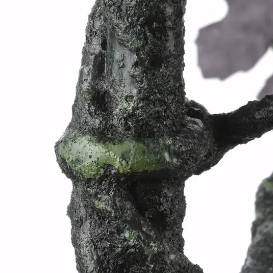 48" Potted Halloween Black Oak Tree {6}