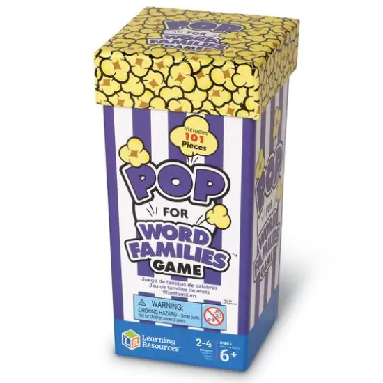 Learning Resources Pop for Word Families Game {4}