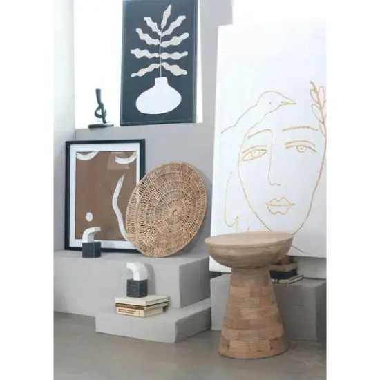 Hello Honey&reg; Woven Banana Bark Wall D&eacute;cor Set {4}