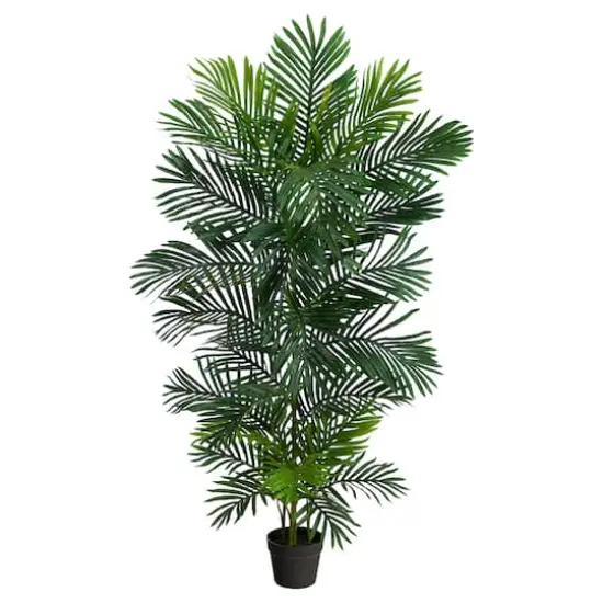 5ft. Potted UV Resistant Areca Palm Tree {1}