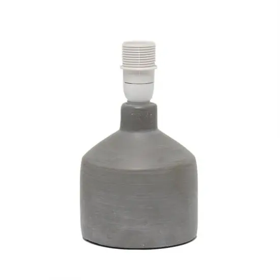 Simple Designs Mini Bocksbeutal Ceramic Table Lamp Gray {7}