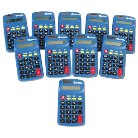 Learning Resources Primary Calculator, 10ct. {1}
