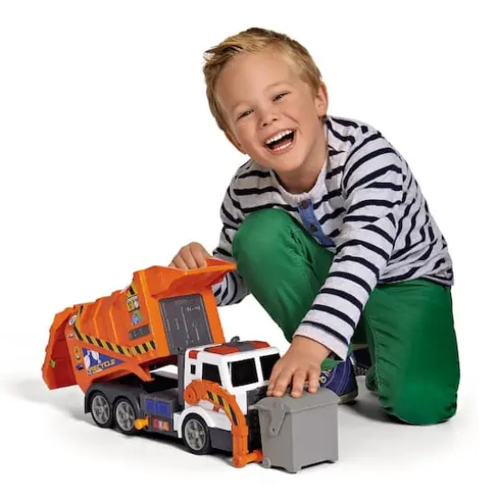 Dickie Toys Action Series Garbage Truck {6}