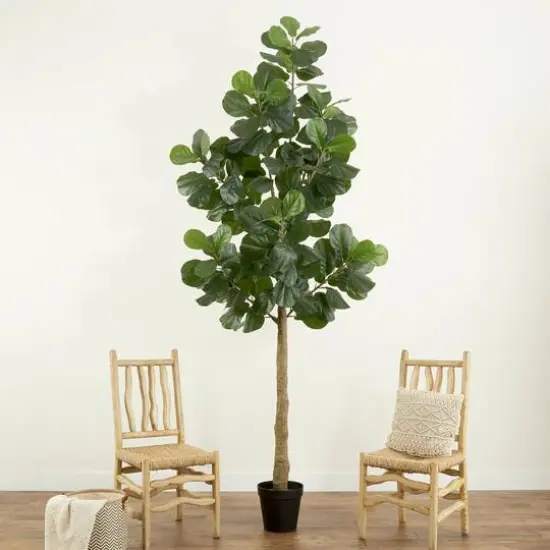 9ft. Artificial Fiddle Leaf Fig Tree {6}