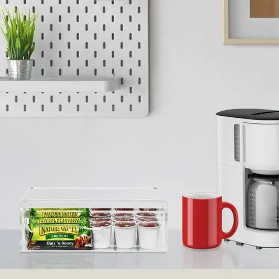 Sorbus Large Acrylic 1-Drawer Cosmetic Organizer {4}