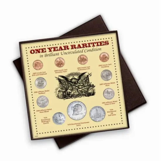 One Year Rarities Eleven Coin Display Boxed Set {1}