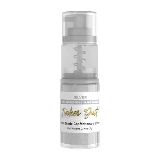 Bakell&reg; Tinker Dust Edible Glitter Silver {3}