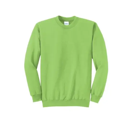 Port & Company&reg; Brights Core Fleece Crewneck Sweatshirt Carolina Blue {2}