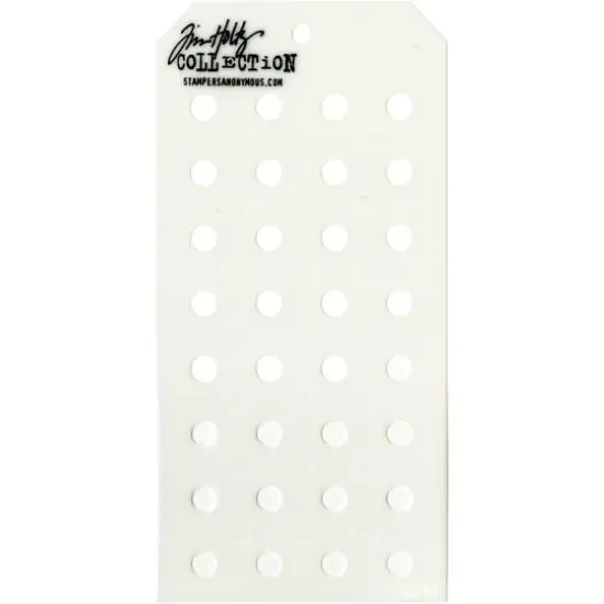 Stampers Anonymous Tim Holtz&reg; Shifter Dots Layered Stencil {3}