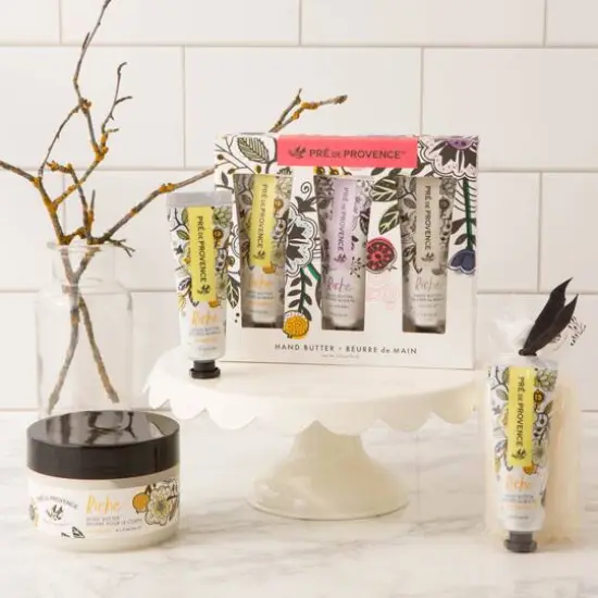 European Soaps Hand Butter & Soap Gift Set Mirabelle {5}