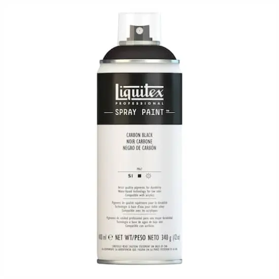 Liquitex&reg; Professional Spray Paint 0337 Carbon Black {1}