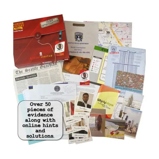 Murder Mystery Party Case Files: Killer Startup {9}