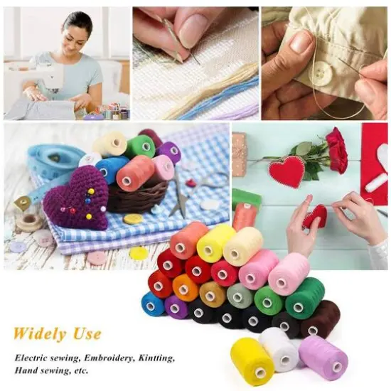 NEX&trade; 30 Piece Sewing Thread Set {5}