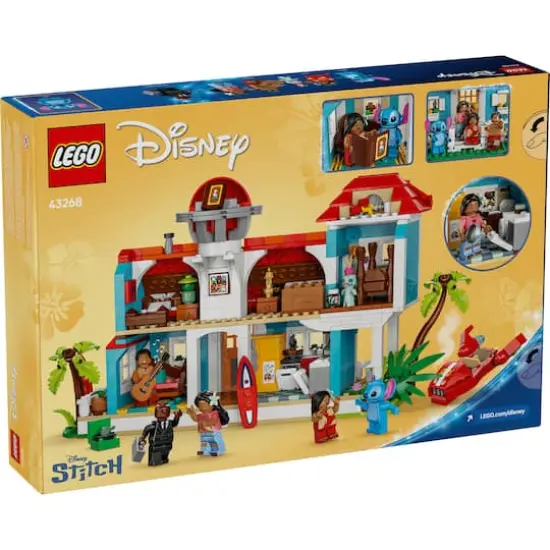 LEGO&reg; Disney Lilo and Stitch Beach House Building Kit Playset 43268 {4}