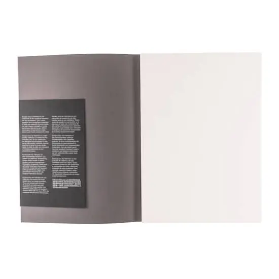 Fabriano&reg; Ecoqua Plus Dotted Glue-Bound Notebook Gray {8}