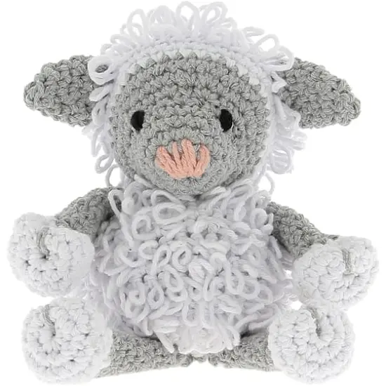 Hoooked Lewy the Lamb DIY Crochet Kit {1}