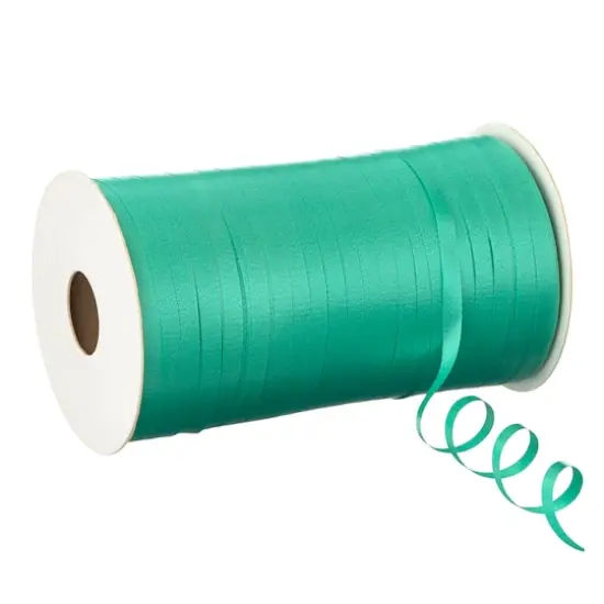 500yd. Textured Curling Ribbon by Celebrate It&trade; Emerald {1}