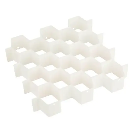 Honey Can Do Modular Plastic Drawer Organizer for Clothes {5}