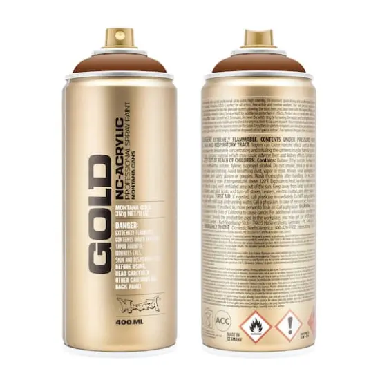 Montana&trade; Gold Acrylic Professional Spray Paint CL8310 Hazelnut {1}