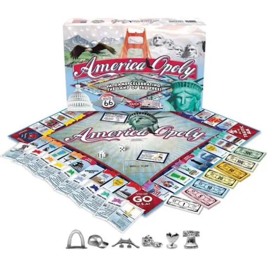 Late For The Sky America-Opoly&trade; Board Game {4}