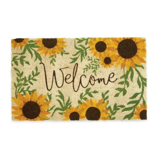 DII&reg; Sunflower Welcome Doormat {1}