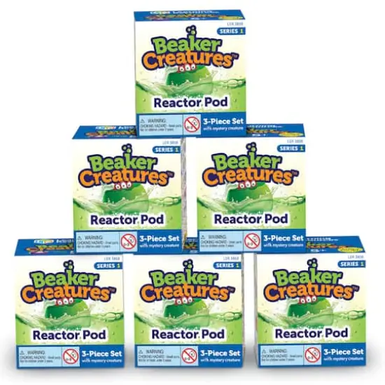 Learning Resources Beaker Creatures Reactor Pods Blind Packs, 6ct. {4}
